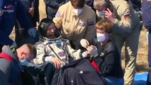 Drei Raumfahrer sicher von der ISS zurückgekehrt