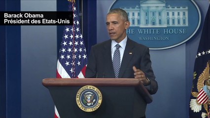 Obama appelle Trump à "tendre la main" aux Américains inquiets