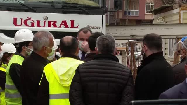 Çankaya Belediye Başkanı Taşdelen: (Zemininde yarıklar oluşan üç katlı bina) Bir risk yok