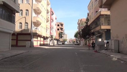 ŞANLIURFA - Cadde ve sokaklar boş kaldı