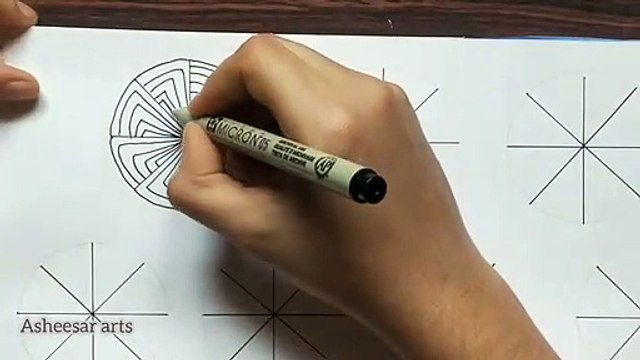 10 Easy Zentangles Patterns|| How To Make Zentangle Patterns