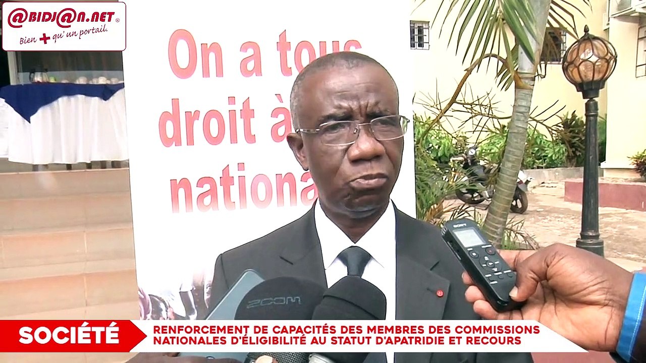 Renforcement de capacités des membres des commissions nationales d'éligibilité au statut d'apatridie et recours