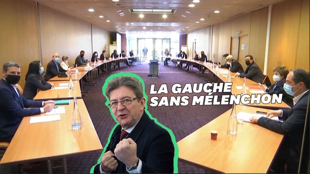Les leaders de gauche (sauf Jean-Luc Mélenchon) réunis à Paris en vue de 2022