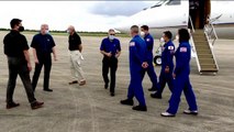 Mission Space X: Thomas Pesquet et les autres astronautes sont arrivés en Floride