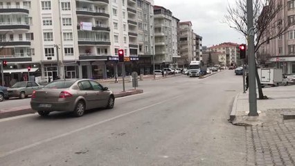 Sokağa çıkma kısıtlaması nedeniyle sessizlik hakim