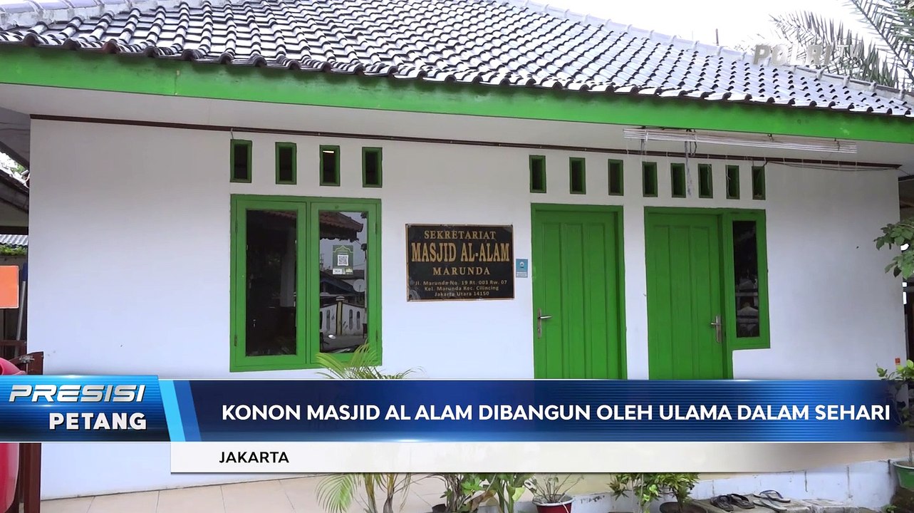 MENGENAL KEUNIKAN DAN SEJARAH DARI MASJID AL ALAM MASJID TERTUA DI JAKARTA