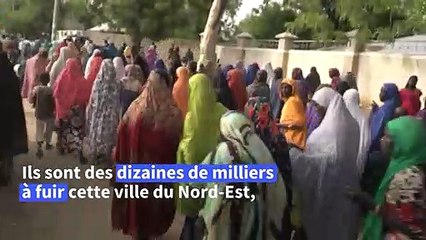 Dans le Nord-Est du Nigéria, un exode massif après des attaques jihadistes