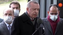 Cumhurbaşkanı Erdoğan, Turgut Özal'ın kabri başında Kur'an-ı Kerim okudu