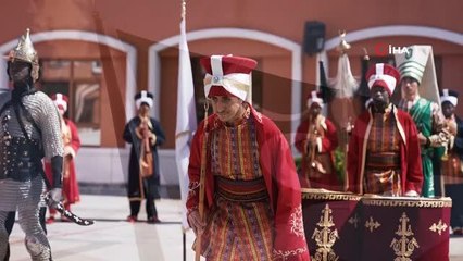 Bursa'da yabancı öğrenciler mehter takımı kurdu
