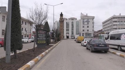 Sokağa çıkma kısıtlaması nedeniyle sessizlik hakim