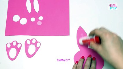 Tải video: How To Make A Paper Bunny Rabbit  Easy Easter Crafts Ideas Emma Diy #67