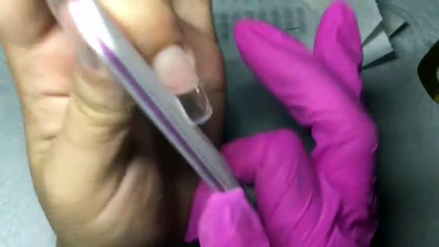 Colorful V-Tips Nails | Acrylic Nails