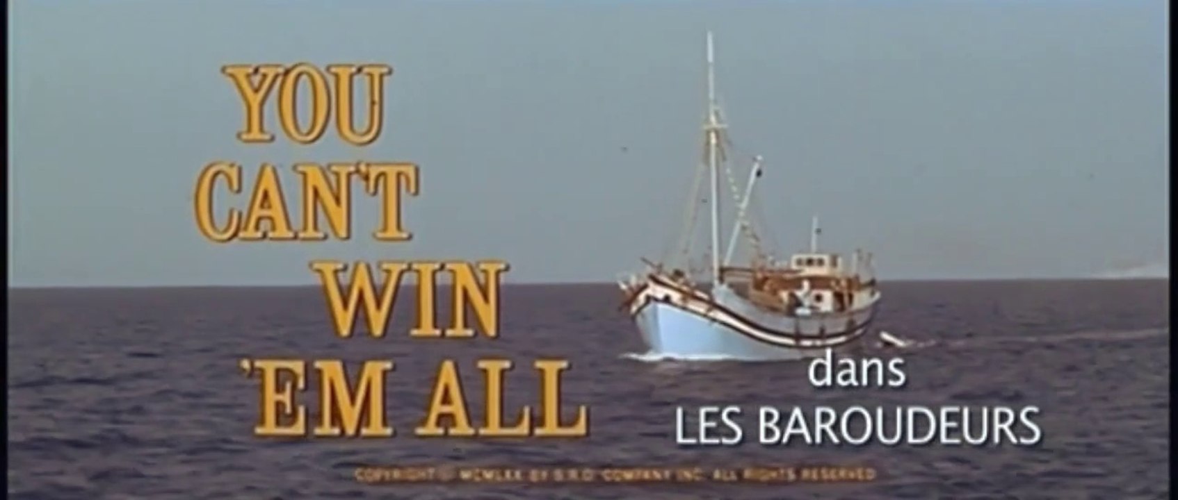 LES BAROUDEURS (1970) V.F. 1/2 widescreen