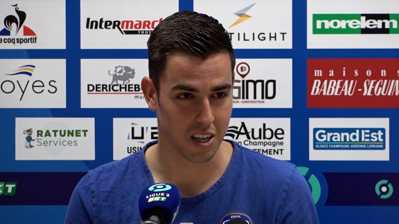 ESTAC 1-0 Caen⎥Réaction de Dylan Chambost