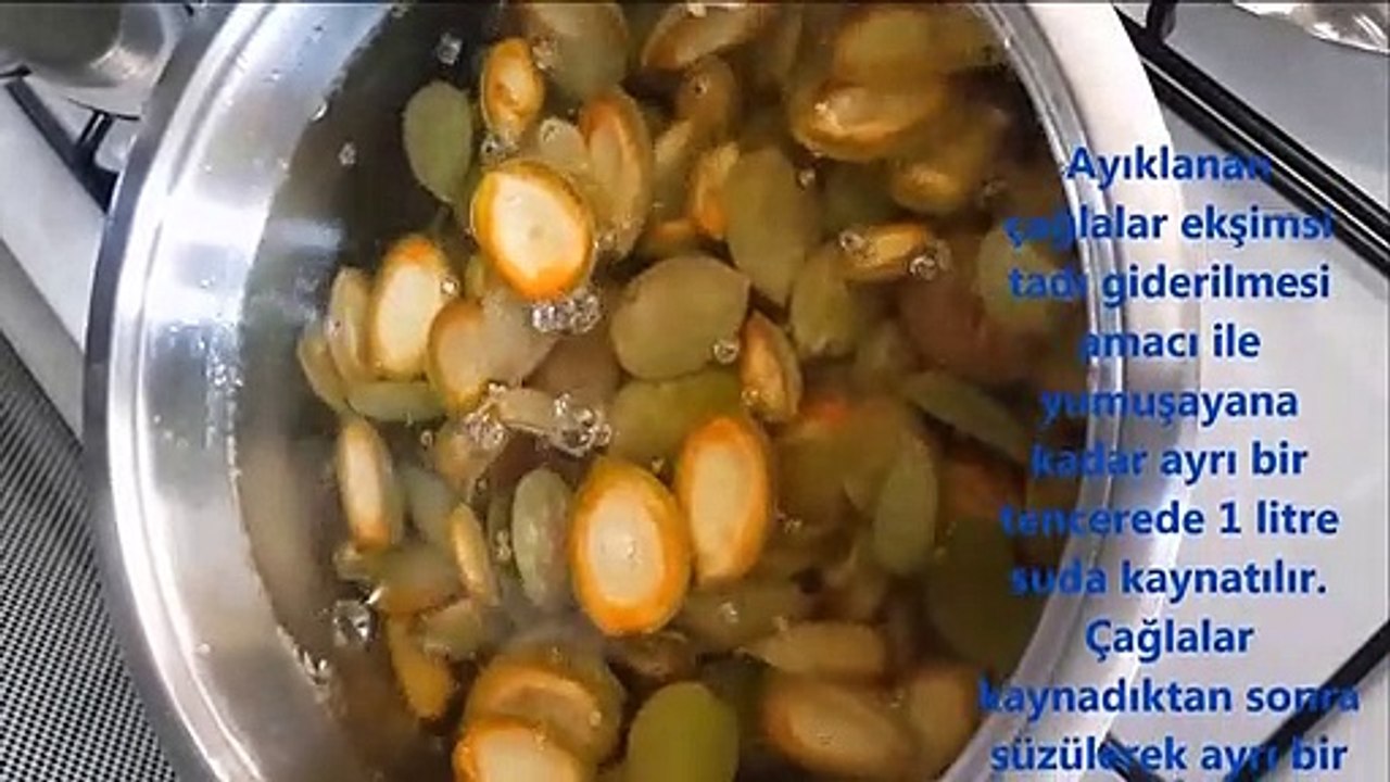 Çağla Aşı Tarifi