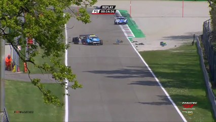 GT WORLD Challenge Monza 2021 Pre Qualifying Kasperlik Huge Crash