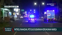 Patroli Ramadan, Polisi Bubarkan Kerumunan Warga di Malam Hari