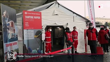 Italie : sur la ligne Rome-Milan, un test antigénique obligatoire