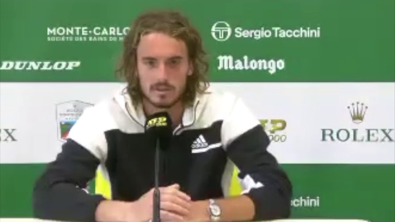 ATP - Rolex Monte-Carlo 2021 - Stefanos Tsitsipas : "We're kind of used to seeing Djokovic and Nadal go deep in the tournaments, at tournaments"