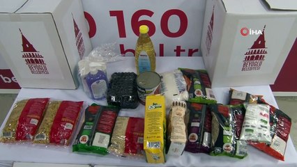Beyoğlu’nda 4 bin 500 aileye gıda yardımı