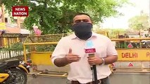 Delhi Police special drive for mask violation in Durgapuri area