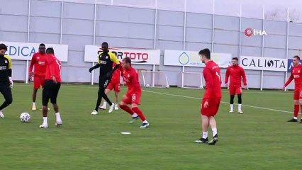 Sivasspor ara vermeden Beşiktaş maçı hazırlıklarına başladı