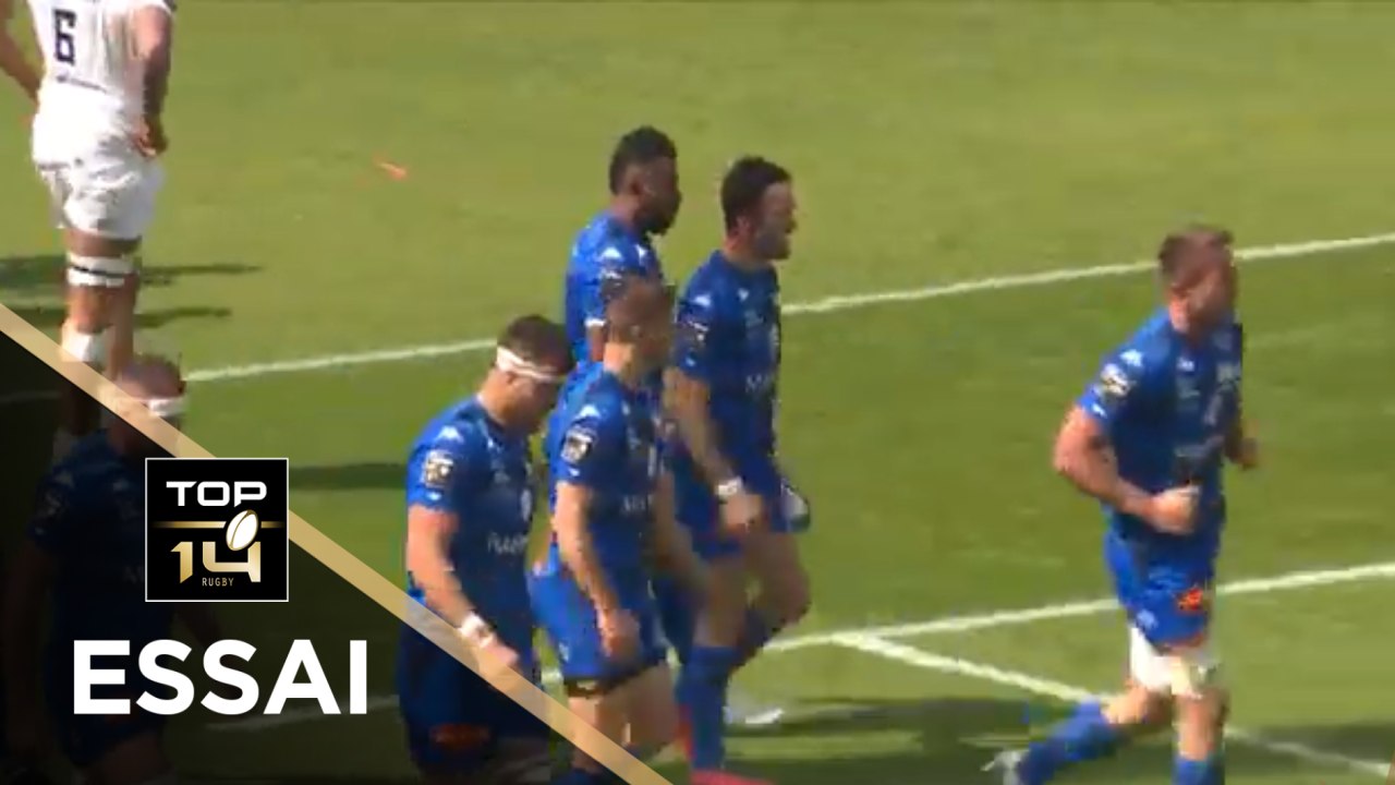TOP 14 - Essai de Thomas COMBEZOU (CO) - Castres - Toulouse - J21 - Saison 2020/2021