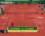 Tsitsipas brushes aside Evans to reach Monte Carlo final