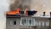 İznik'te çatı yangını: Apartman tahliye edildi