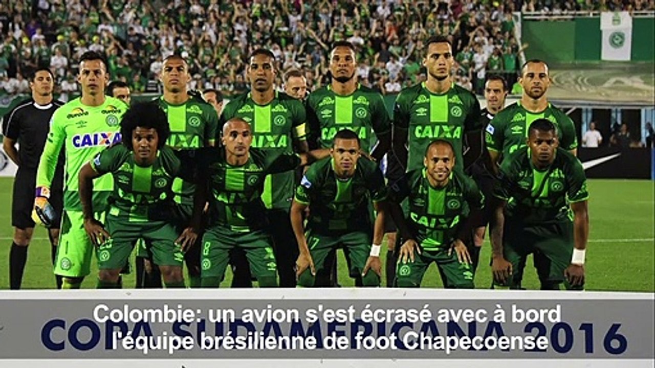 Crash d'un avion en Colombie avec l'équipe brésilienne de foot