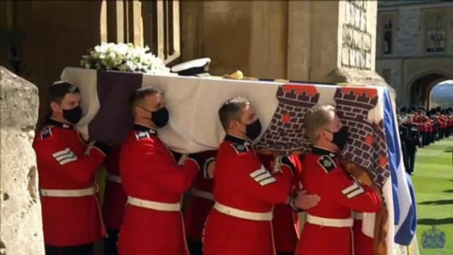 Reino Unido despide al duque de Edimburgo con una solemne ceremonia