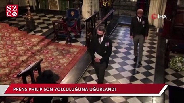 Prens Philip son yolculuğuna uğurlandı
