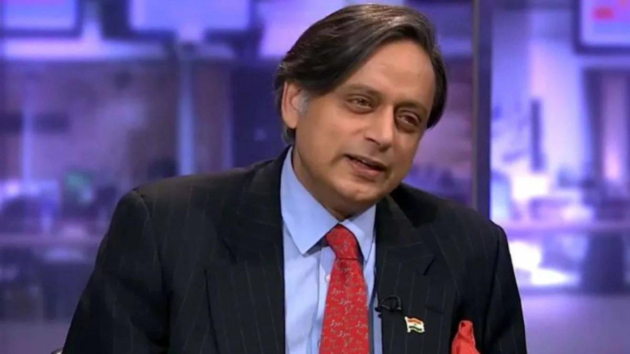 Shashi Tharoor says people vote on your smile, not on masks