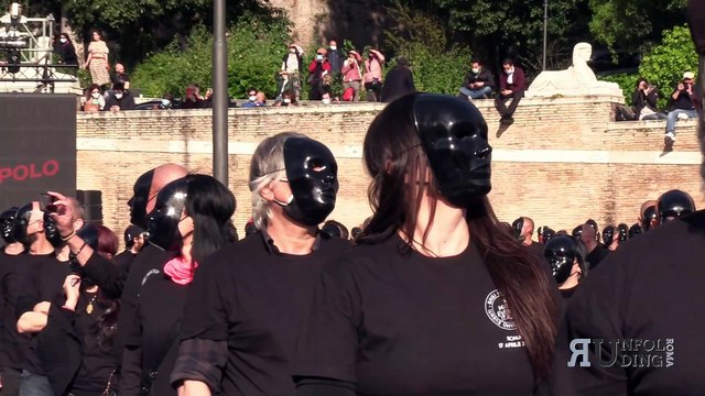 Roma, i Bauli diventano 1.000: Oggi piazza del Popolo ( parte due )