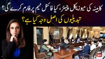 What are the reasons behind changes in federal cabinet?