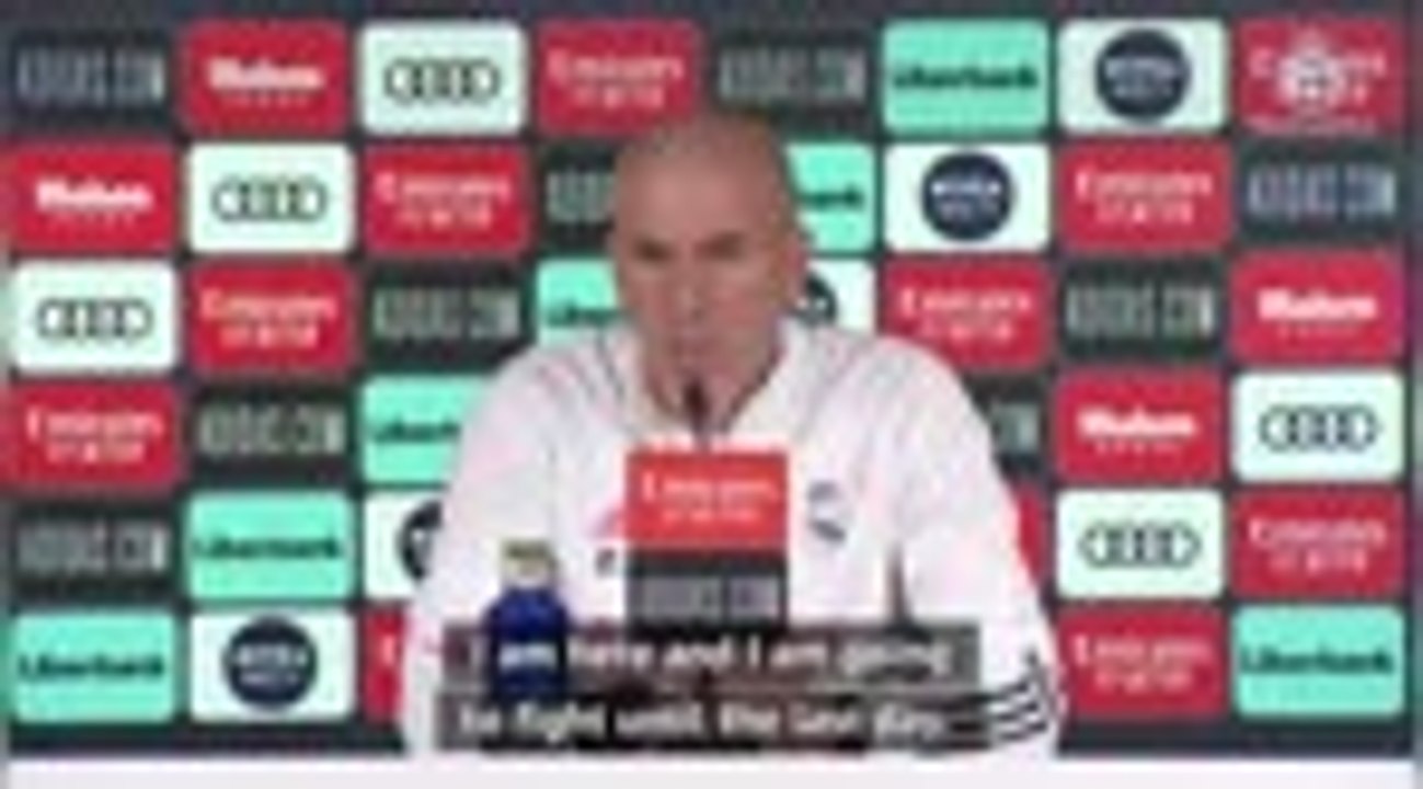 Zidane unfazed by continued questions on Real M...