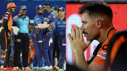 Download Video: IPL 2021: MI Beat SRH by 13 Runs బలహీనమైన బ్యాటింగ్‌ లైనప్‌తో  Sunrisers 3rd Defeat| Oneindia Telugu