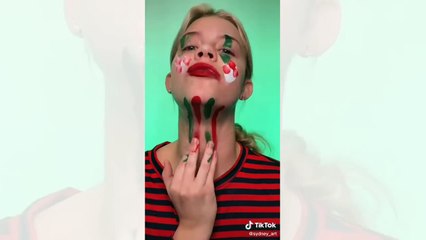 Clown Tiktok Trend Makeup Challenge | Goodzik