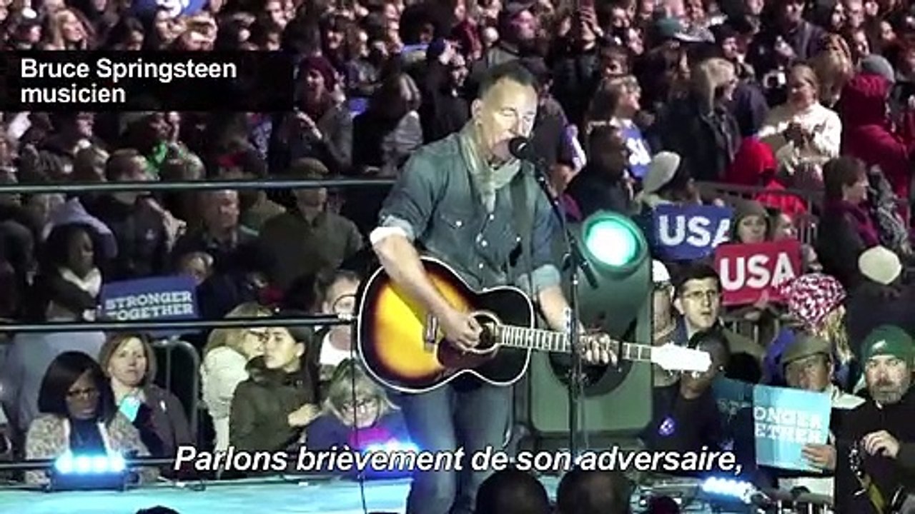 Dernier meeting de Clinton, dernières attaques contre Trump