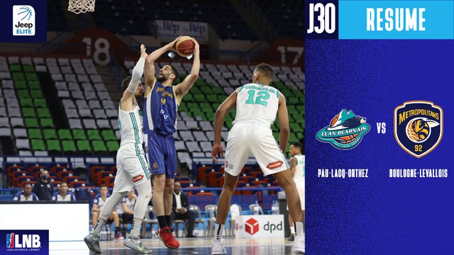 Pau-Lacq-Orthez vs. Boulogne-Levallois (93-98) - Résumé - 2020/21