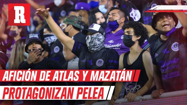 Aficionados de Mazatlán FC y Atlas protagonizaron actos de violencia en el Estadio Kraken