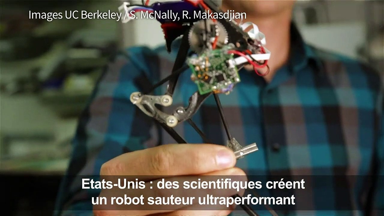 Un robot champion de saut, prochain outil des secouristes?