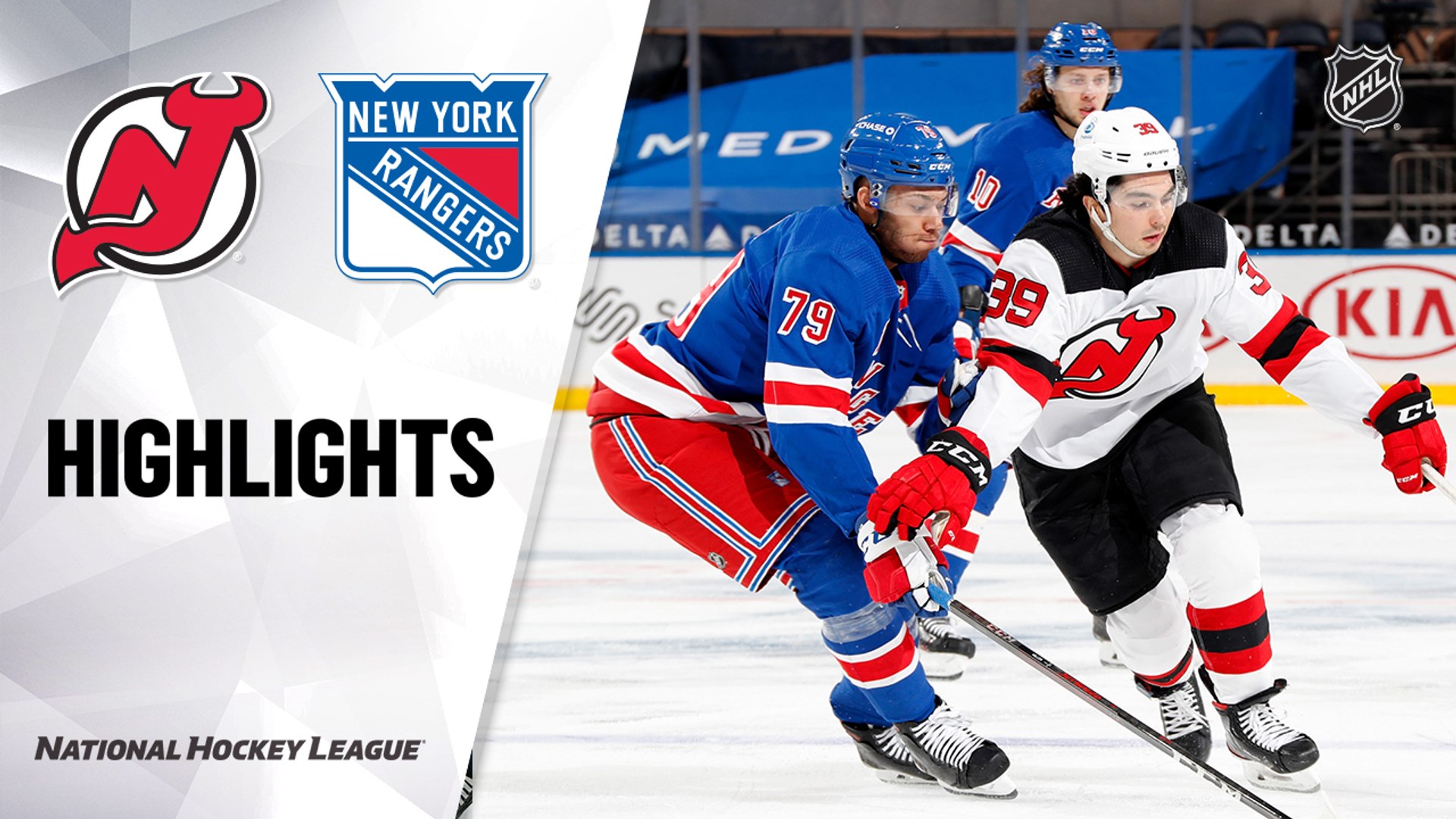 Goals and Highlights: Rangers 0-4 Devils in NHL Playoffs