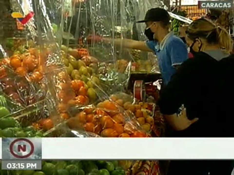 Alcaldía de Caracas supervisa el cumplimiento de las normas sanitarias en Mercado de Quinta Crespo