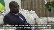 La Centrafrique ne doit pas être oubliée, plaide son président