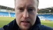 Liam Norcliffe's post-match video after Bromley defeat.