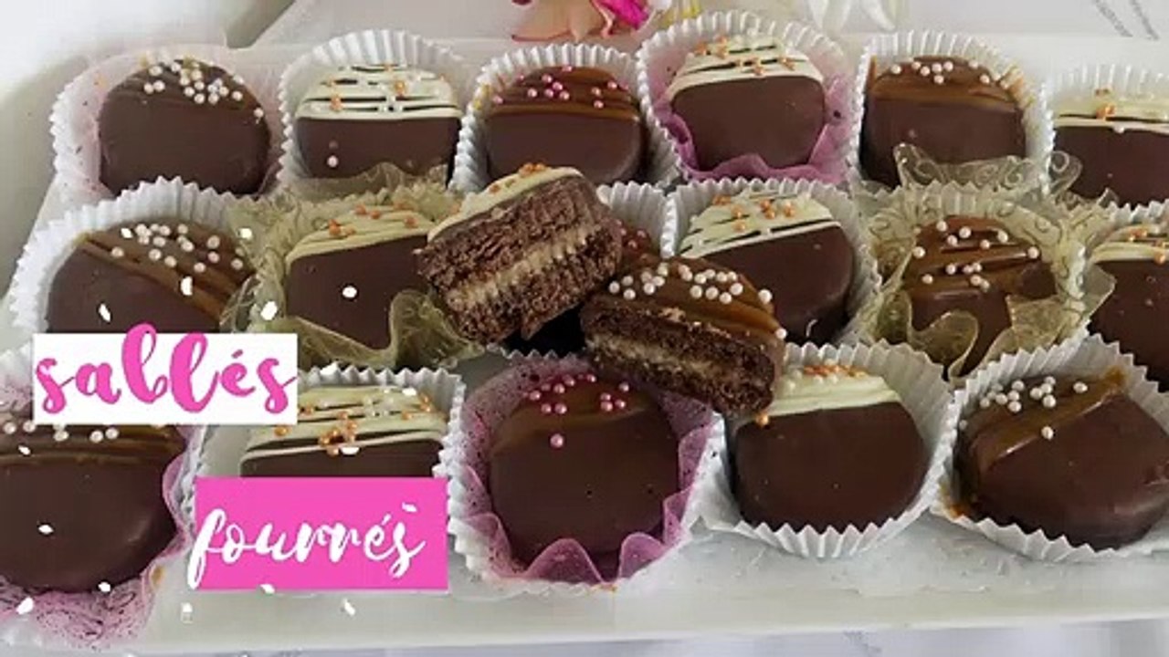 Gäteau Aid Recette Sables Fondant Chocolat Fourres