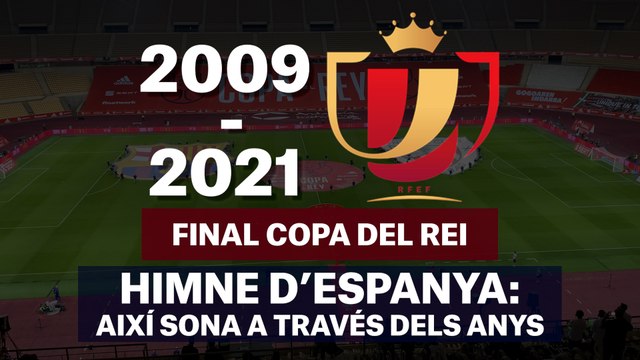 Així sona l'himne d'Espanya amb públic, i sense públic