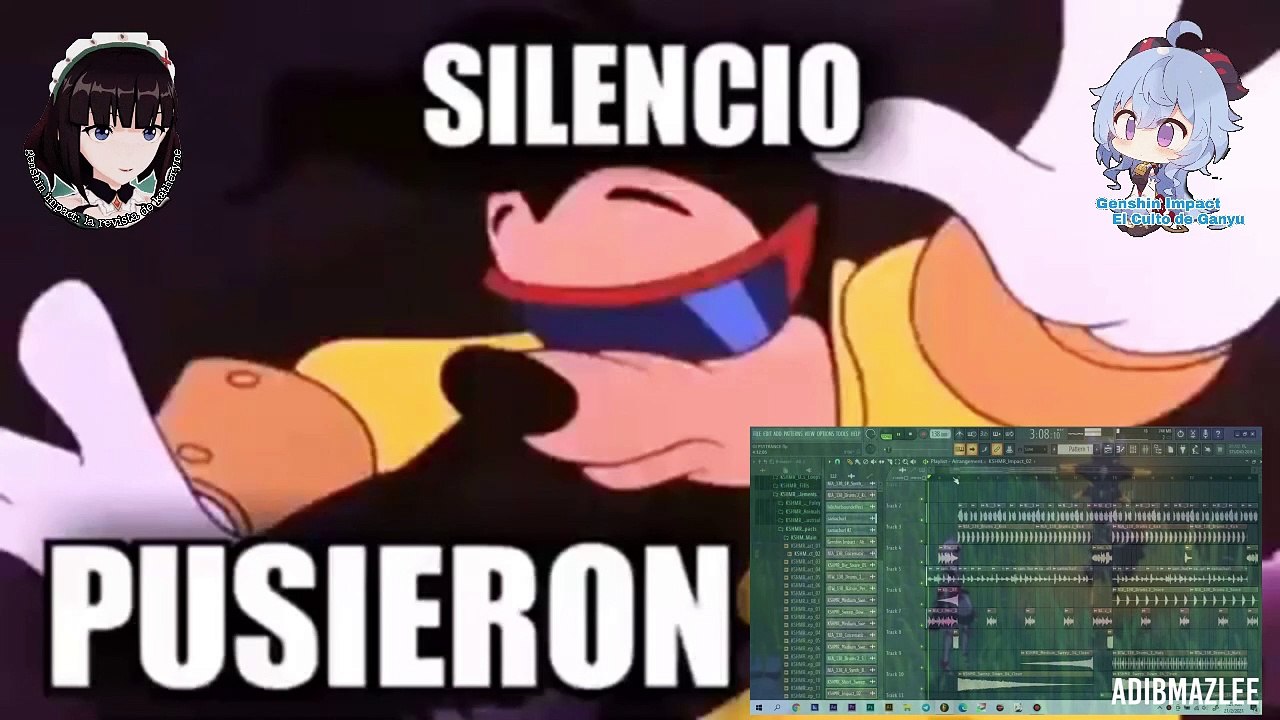 Silencio Pusieron | Genshin impact Meme