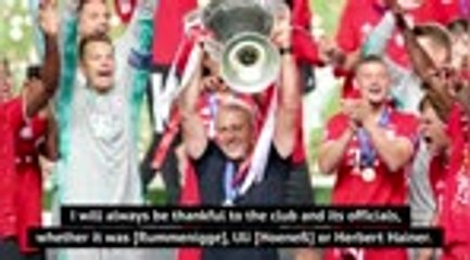 Скачать видео: Departing Flick will 'always be thankful' to Bayern